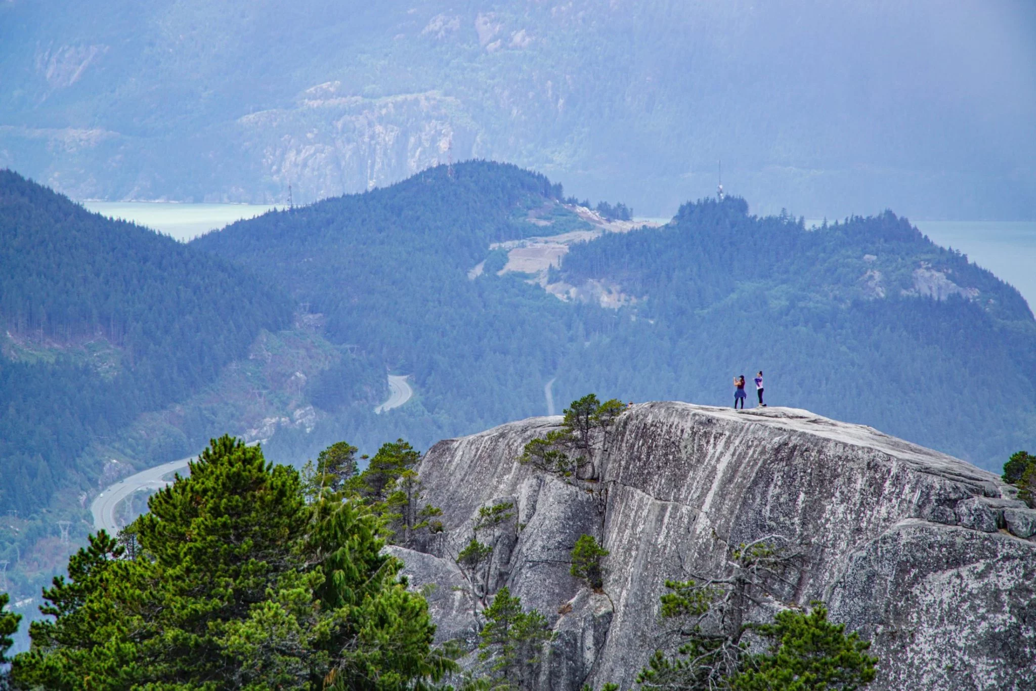 The Chief overlooking Squamish