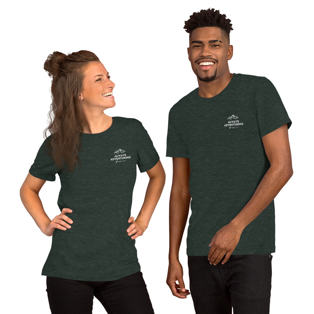 Short-Sleeve Unisex ‘Always Adventuring’ T-Shirt